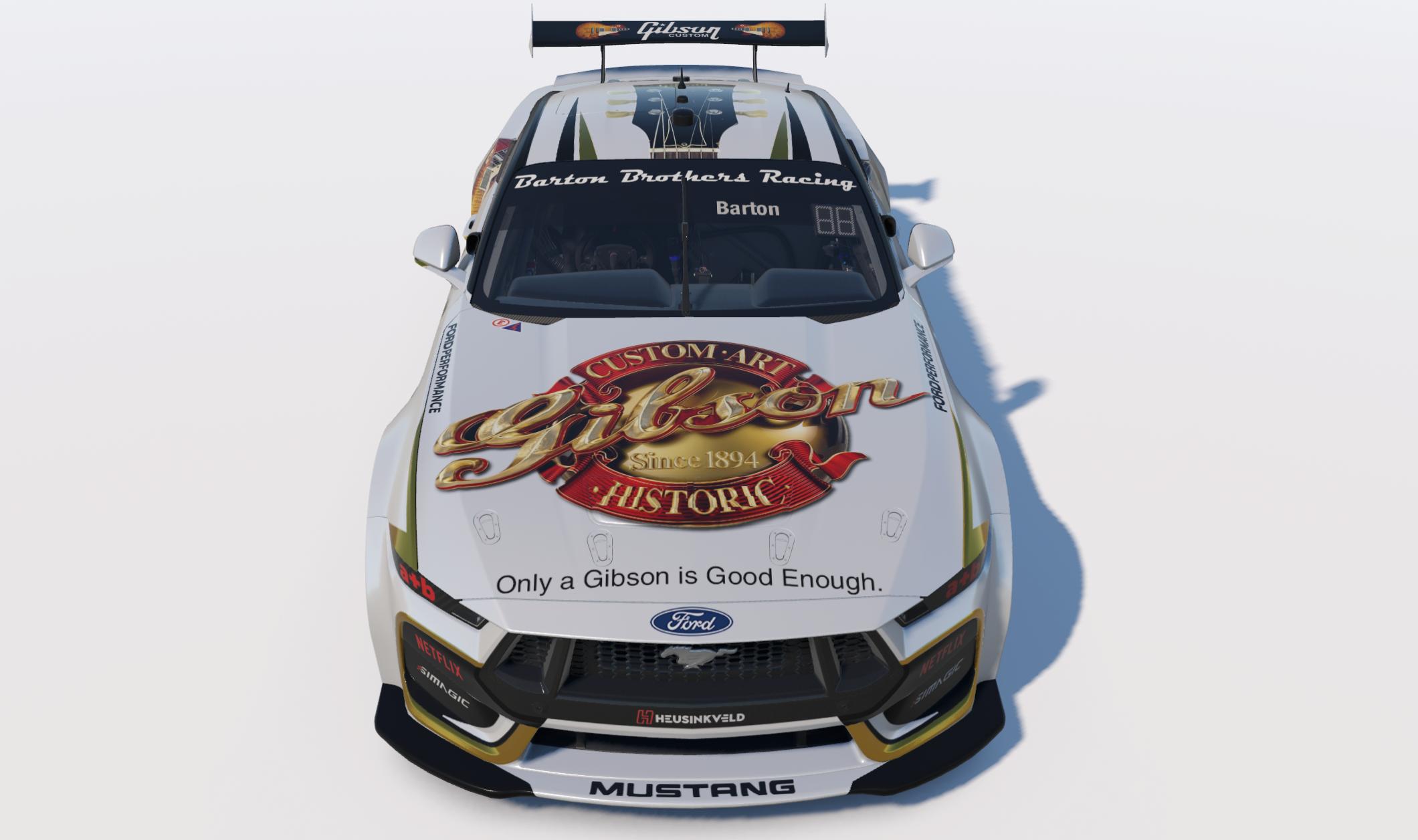 Preview of Supercars Ford Mustang Gen 3 Gibson Custom by Greg Barton