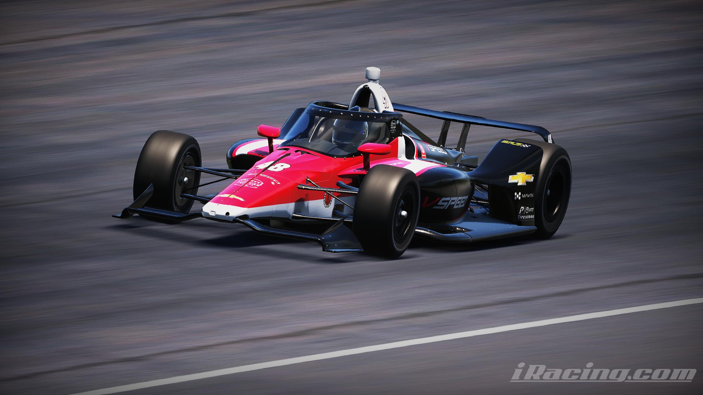 Preview of Indycar Dallara IR18 VSPEED 2025 by Adam T Baker