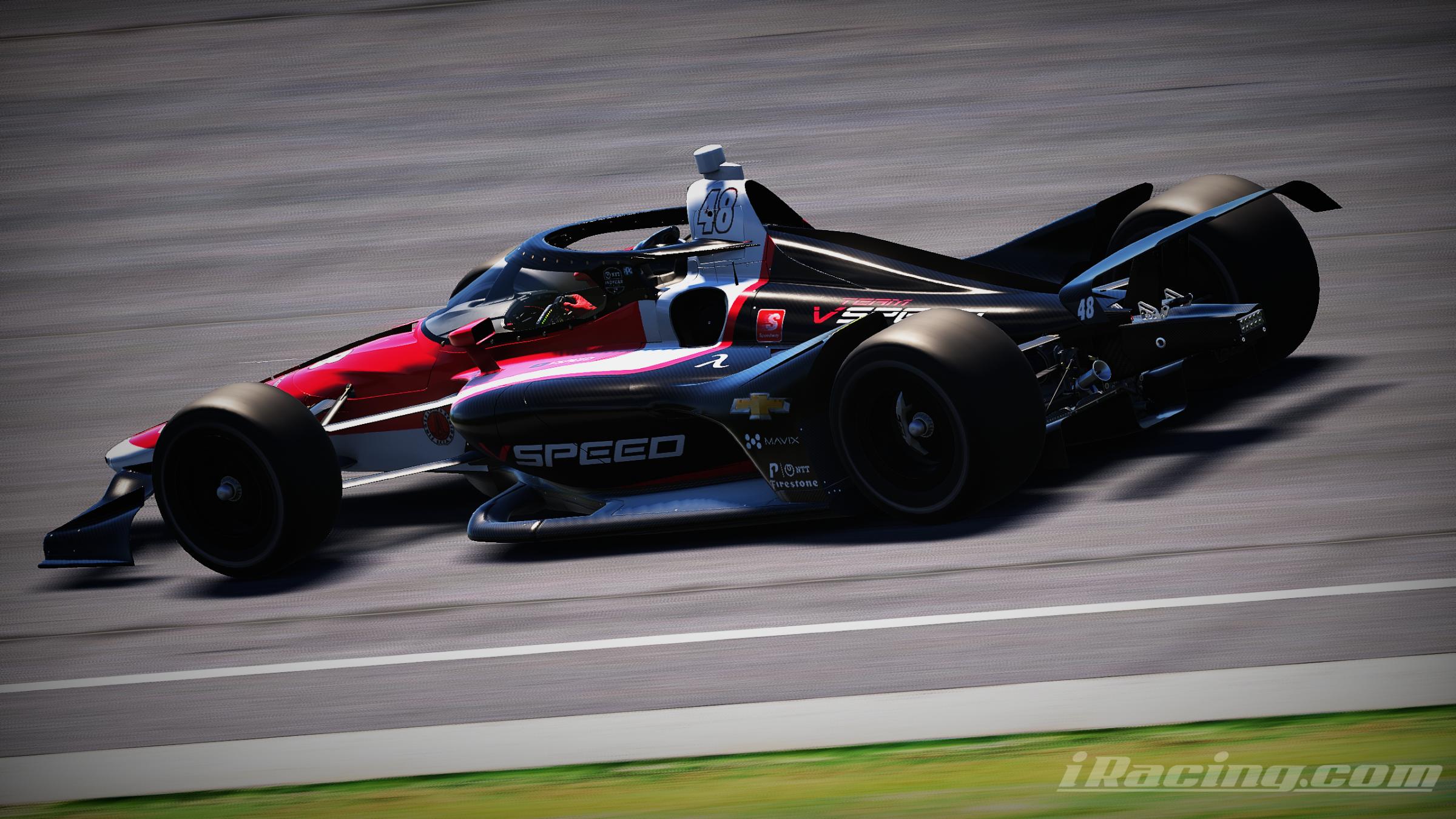 Preview of Indycar Dallara IR18 VSPEED 2025 by Adam T Baker