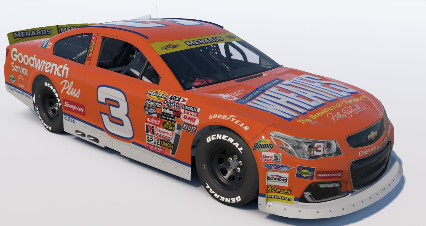 Preview of Wheaties/GM Goodwrench Dale Earnhardt ARCA Chevrolet SS by Ronald Lawson2