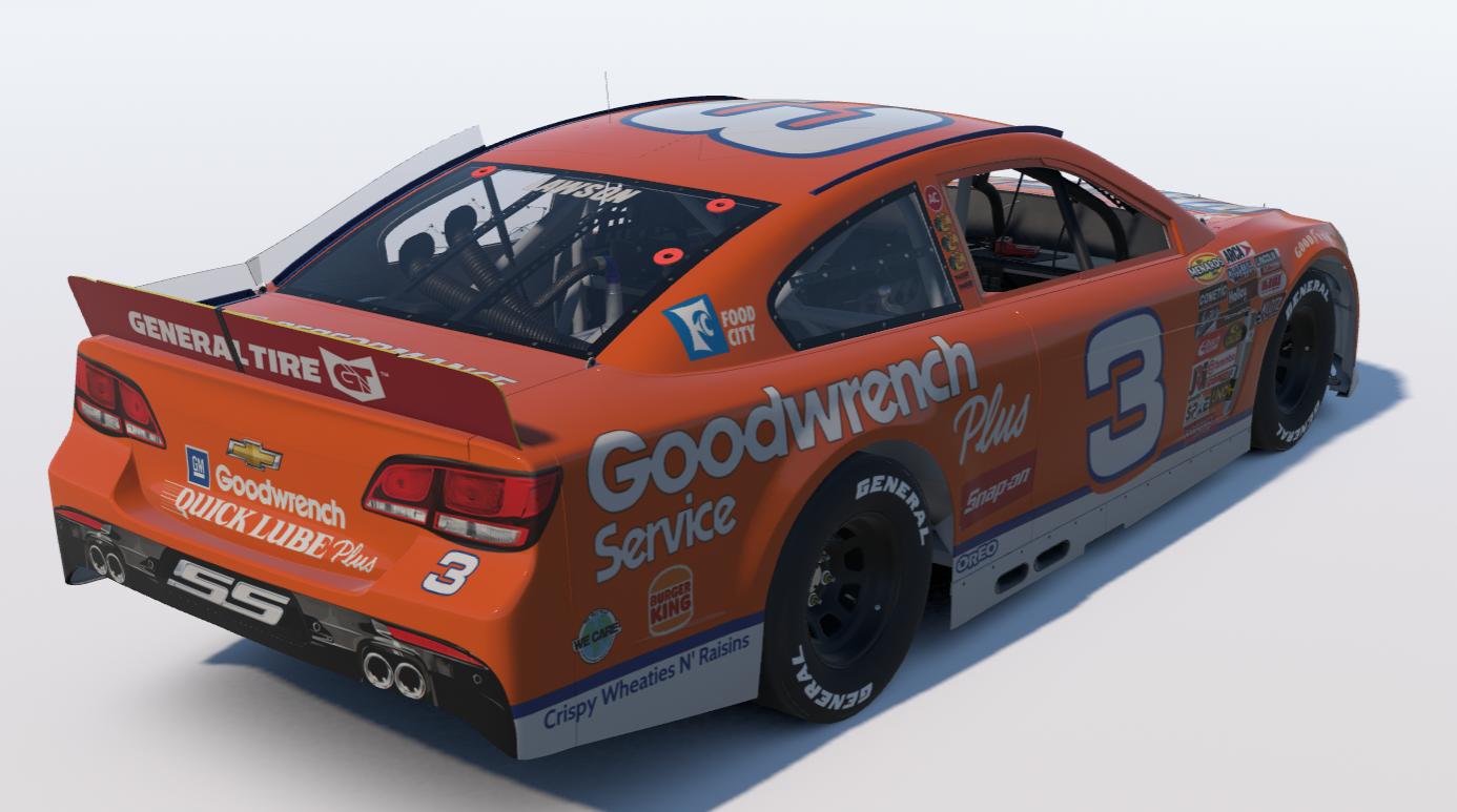 Preview of Wheaties/GM Goodwrench Dale Earnhardt ARCA Chevrolet SS by Ronald Lawson2