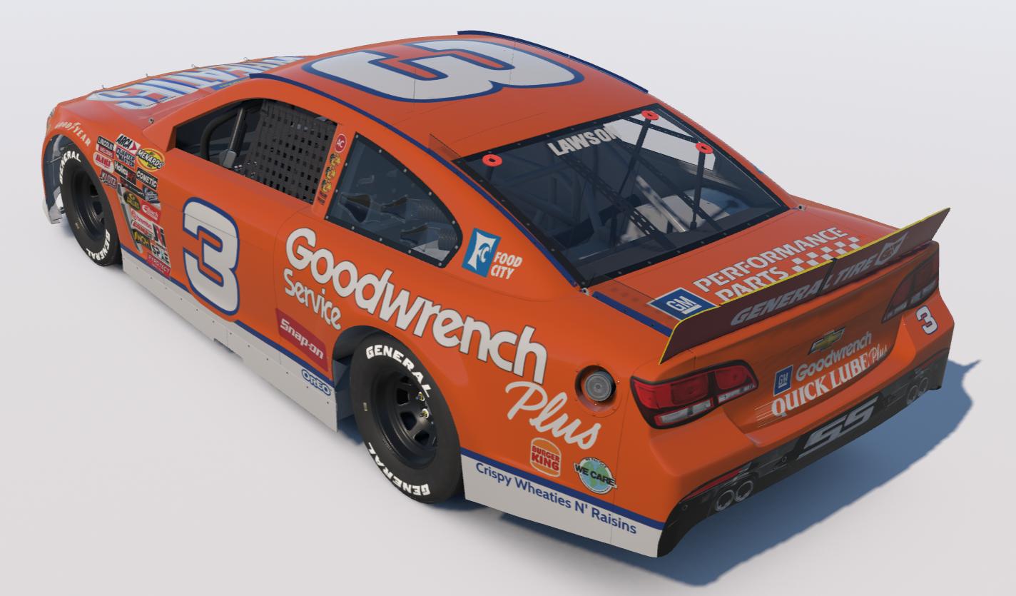 Preview of Wheaties/GM Goodwrench Dale Earnhardt ARCA Chevrolet SS by Ronald Lawson2