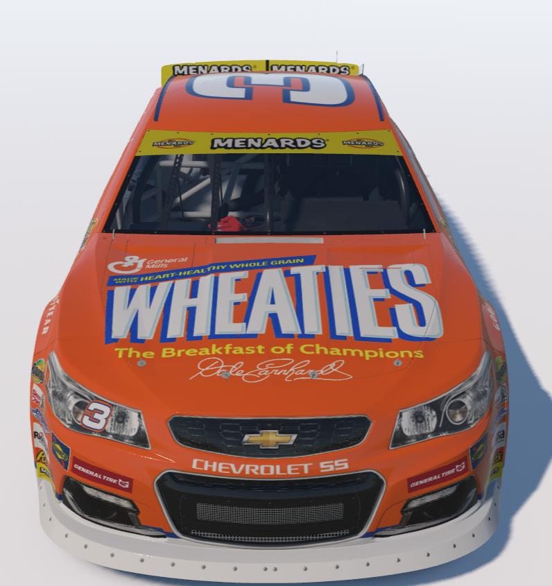 Preview of Wheaties/GM Goodwrench Dale Earnhardt ARCA Chevrolet SS by Ronald Lawson2