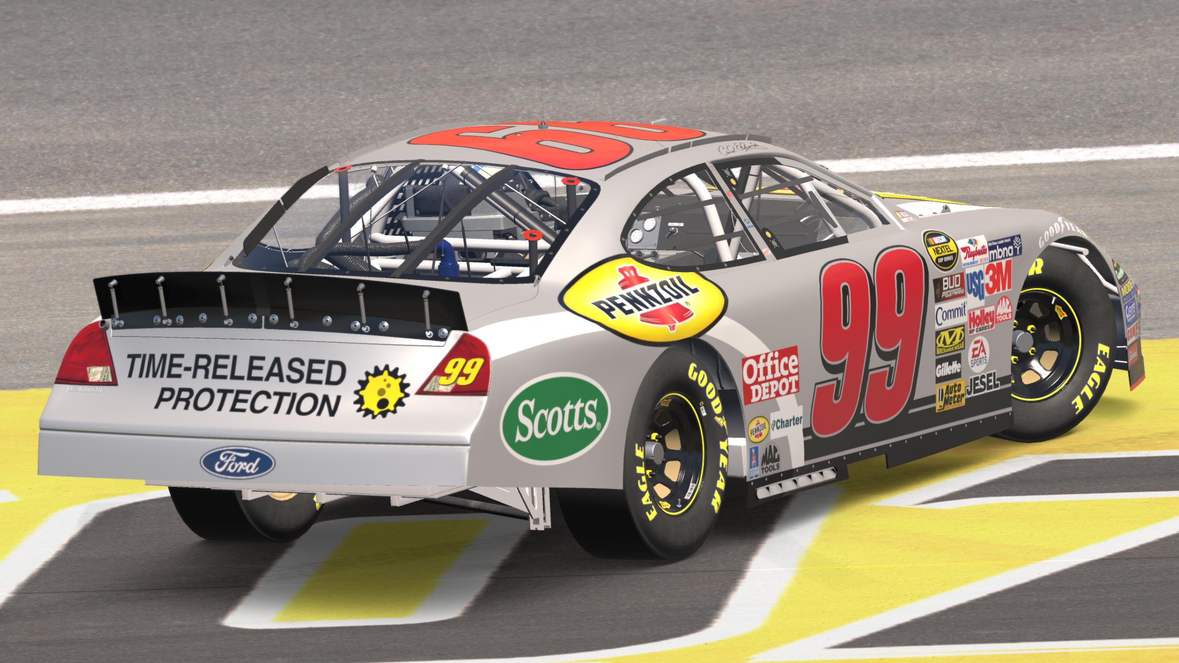 Preview of 2005 Carl Edwards Pennzoil Platinum Ford Taurus (Custom Numbers - Stockcar) by Tom W.