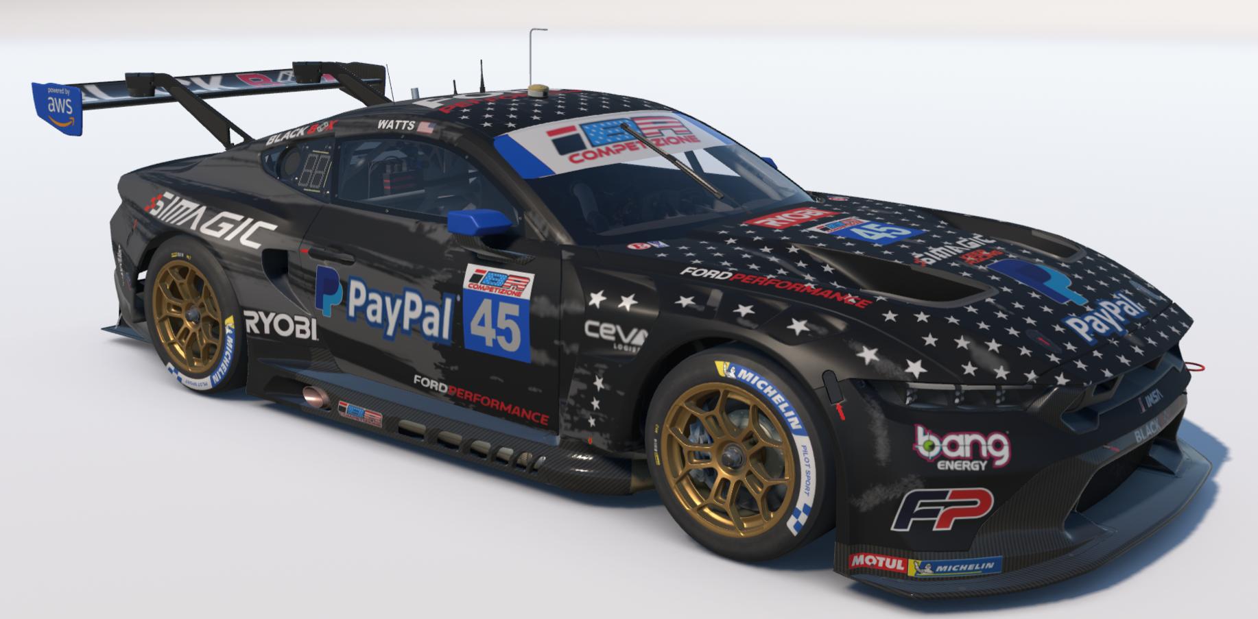 Preview of Paypal Painted Flag Mustang by Mike W.