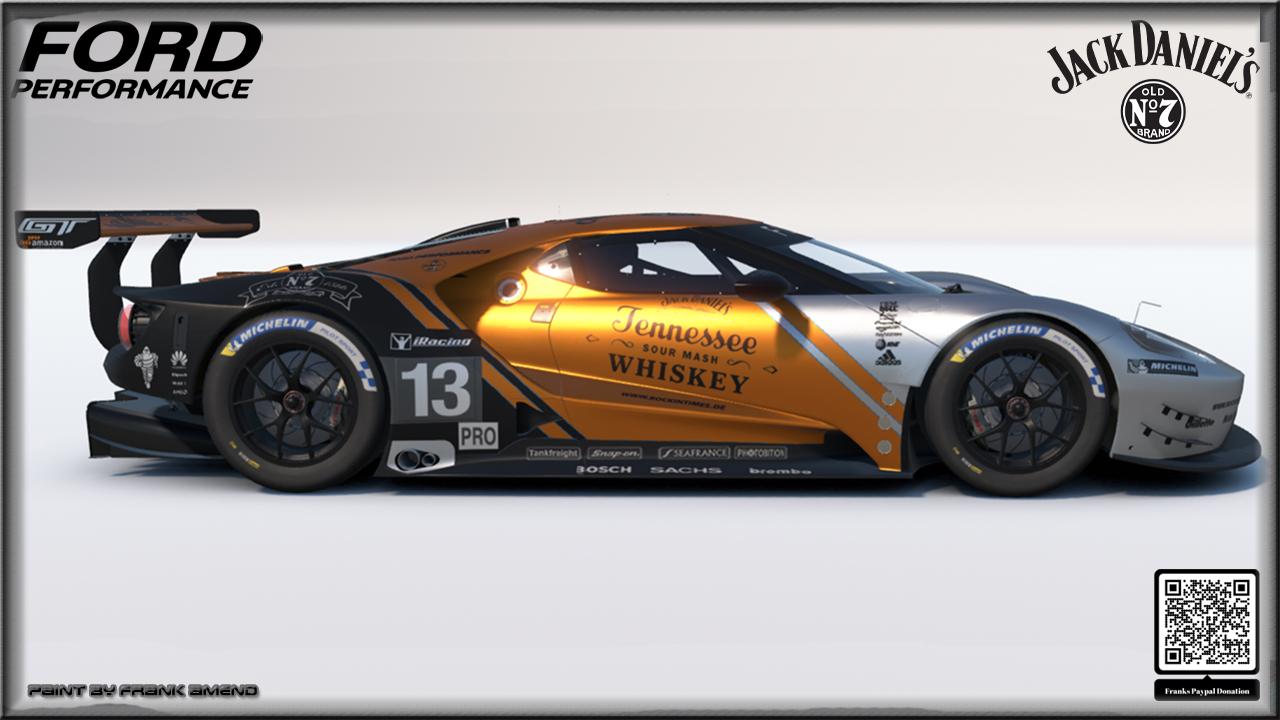 Preview of Jack Daniels Ford GT 2017 by Frank Amend
