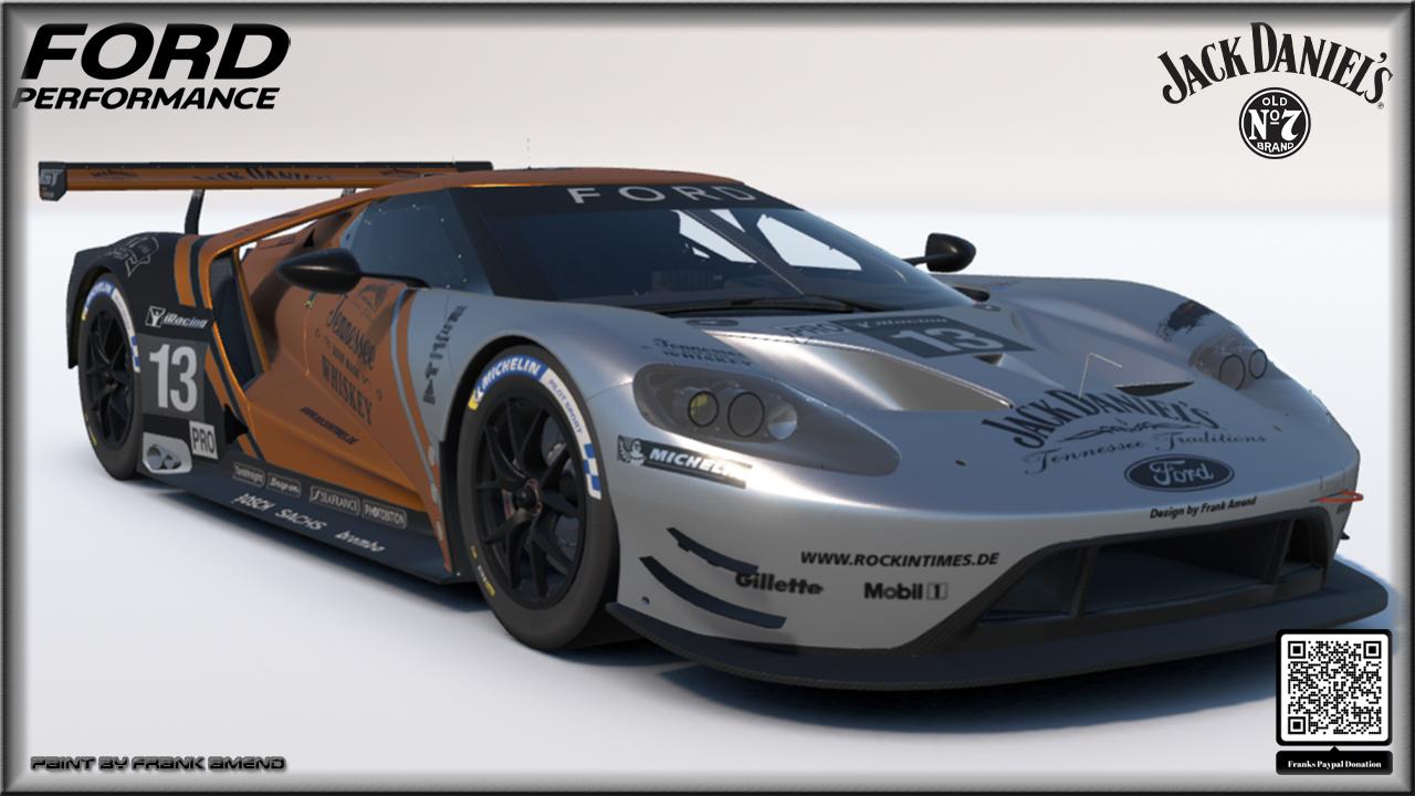 Preview of Jack Daniels Ford GT 2017 by Frank Amend