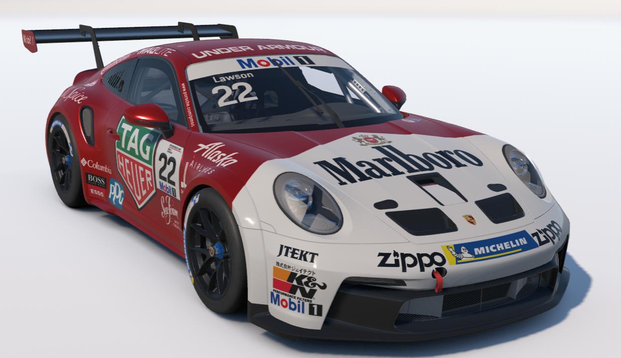 Preview of Marlboro/Tag Heuer Porsche 911 GT3 Cup (992) by Ronald Lawson2