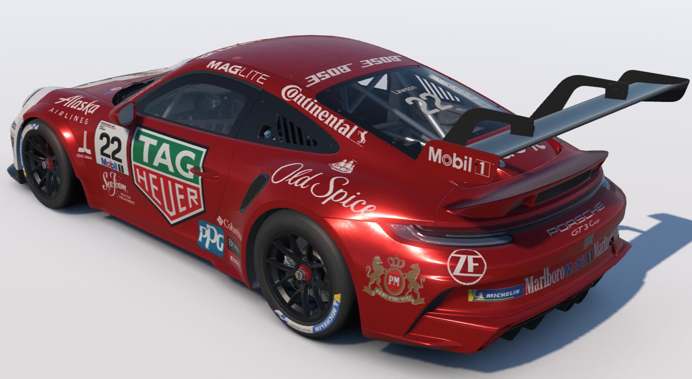 Preview of Marlboro/Tag Heuer Porsche 911 GT3 Cup (992) by Ronald Lawson2