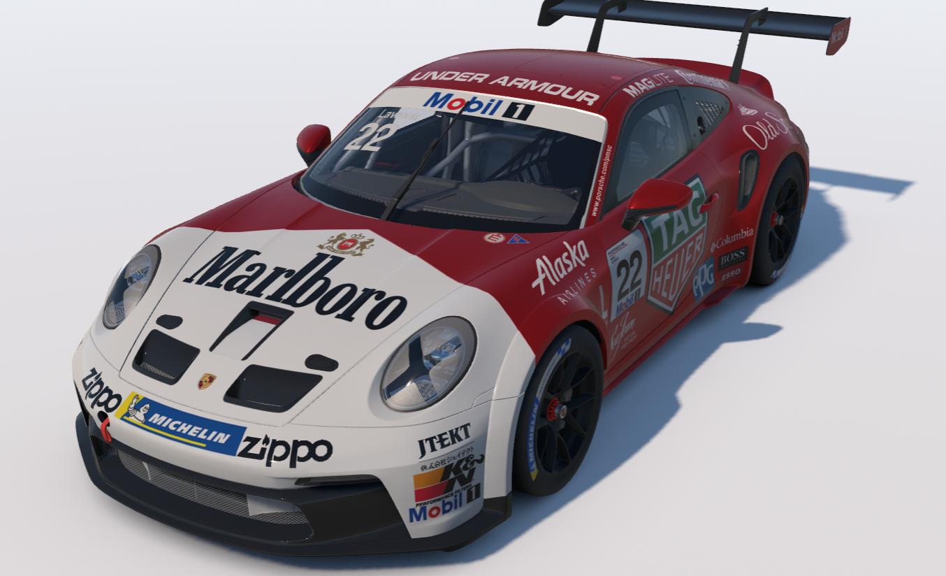 Preview of Marlboro/Tag Heuer Porsche 911 GT3 Cup (992) by Ronald Lawson2