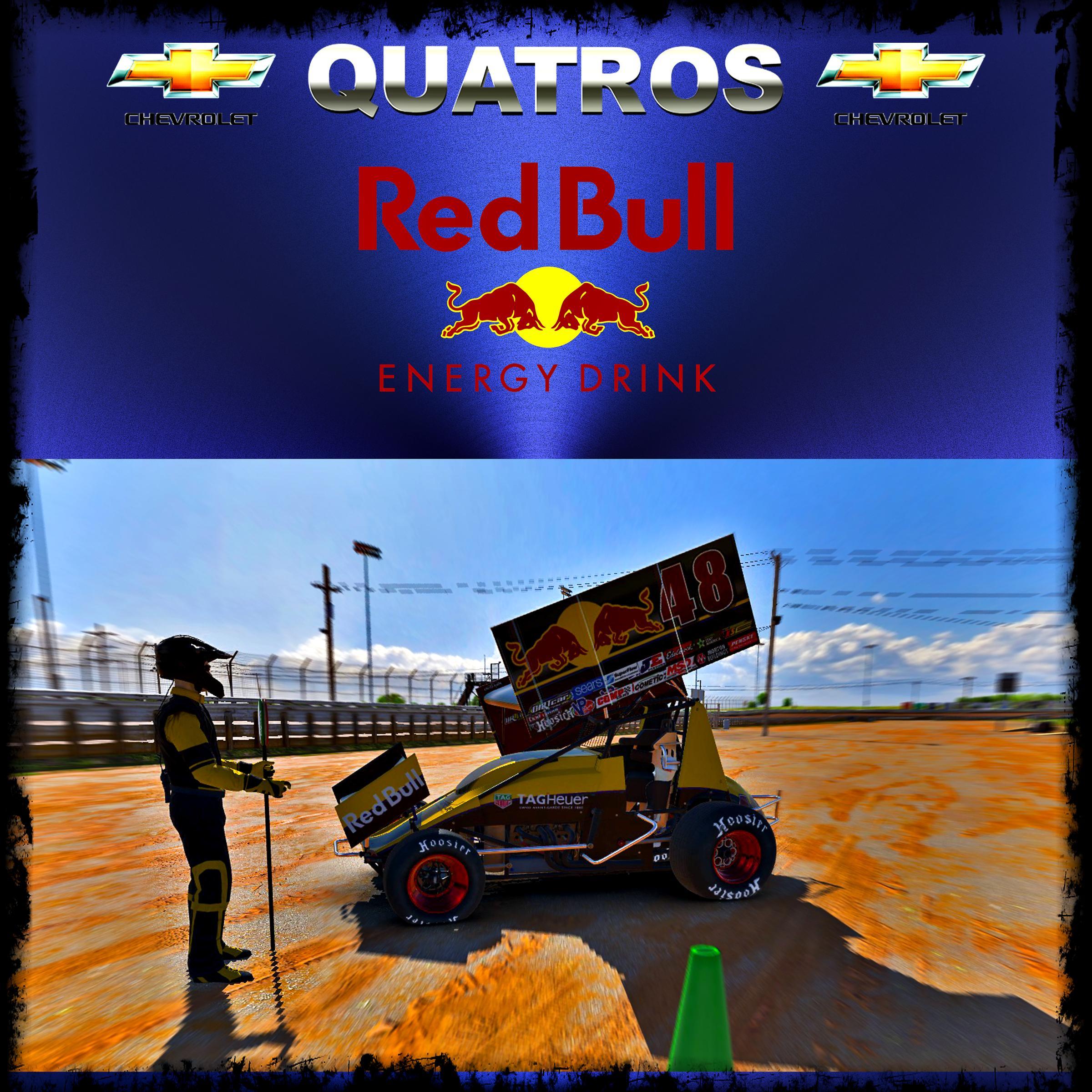 Preview of Red Bull Dirt Sprint Car Custom Paint Scheme by Jose M.
