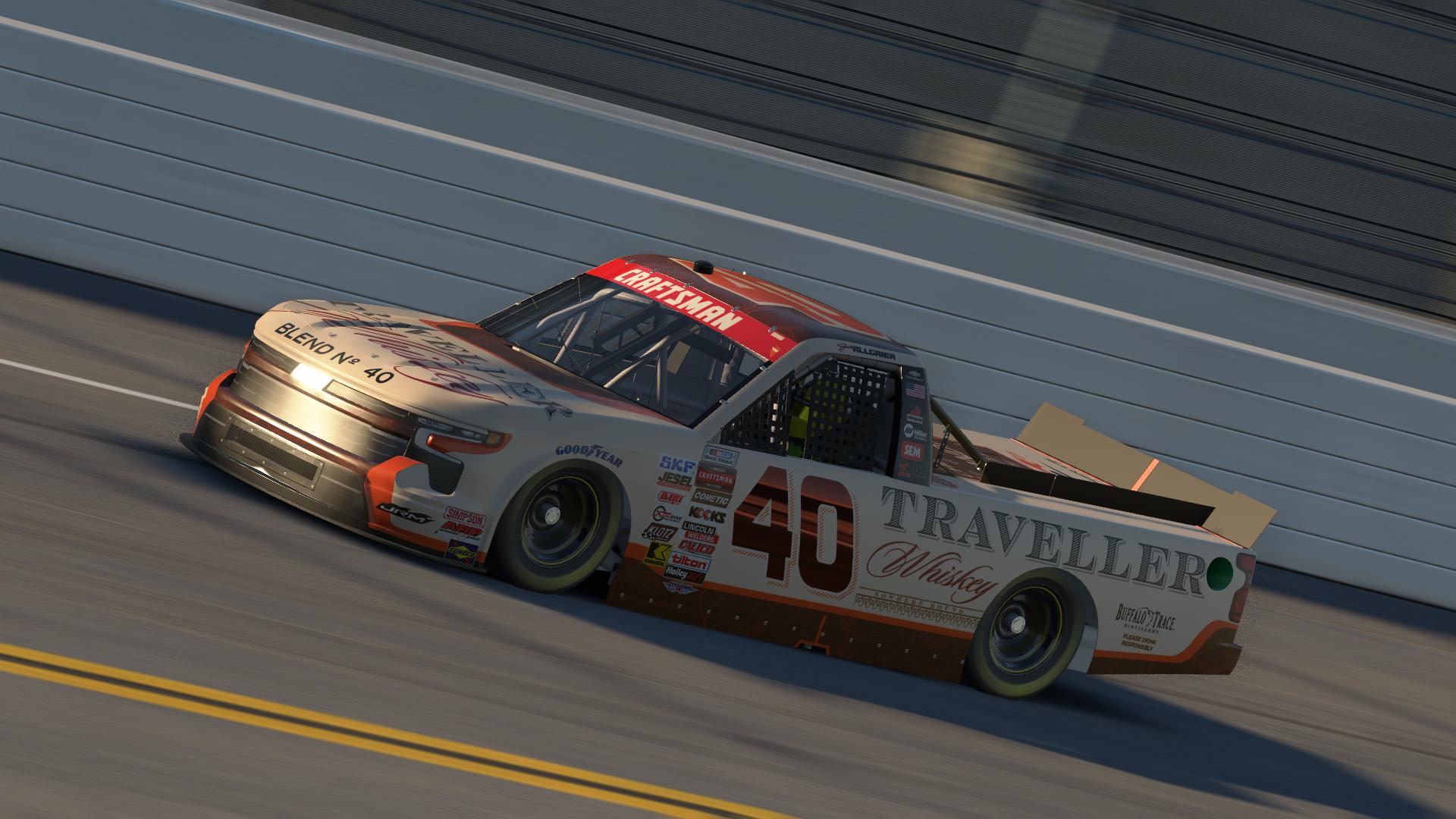 Preview of Justin Allgaier Traveller Whiskey Silverado by William Smith21