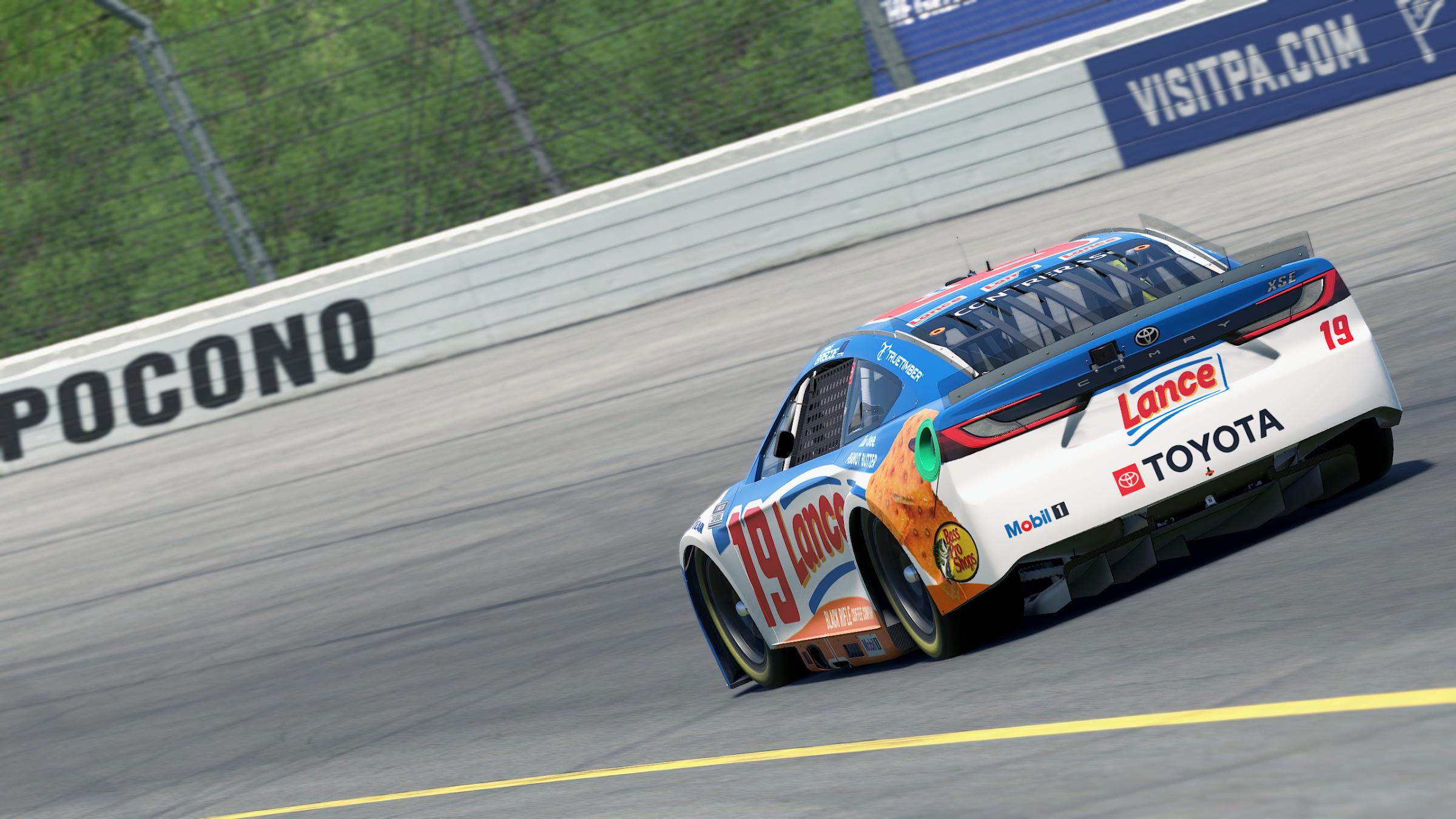 Preview of Chase Briscoe 2025 Lance (Fictional) Cup Camry (Custom Numbers) by Aledam Contreras