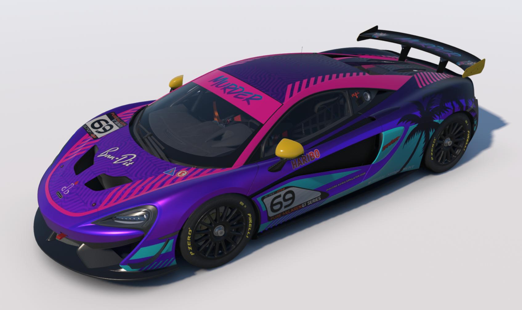 Preview of 2025 M.U.R.D.E.R McLaren 570s GT4 by Paul R Chaloner
