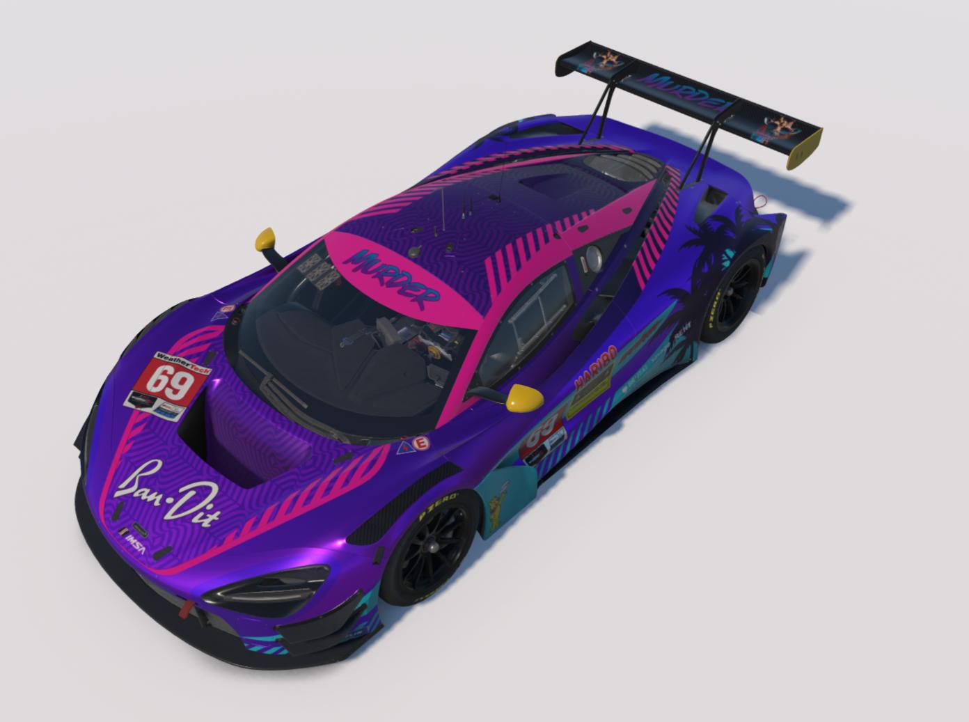 Preview of 2025 M.U.R.D.E.R McLaren 720s GT3 by Paul R Chaloner