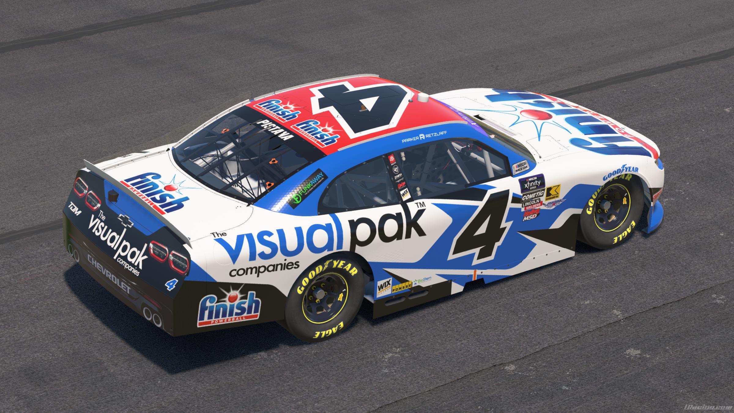 Preview of 2025 Parker Retzlaff #4 Finish Powerball by Ryan Pistana