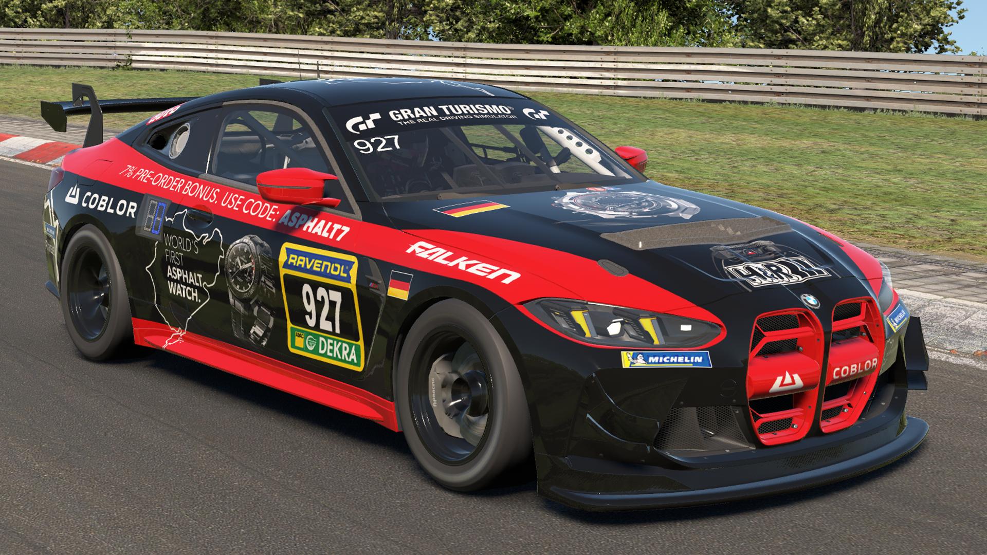 Preview of Coblor Nürburgring Asphalt Watch BMW M4 G82 GT4 Evo by Jasper De Jong
