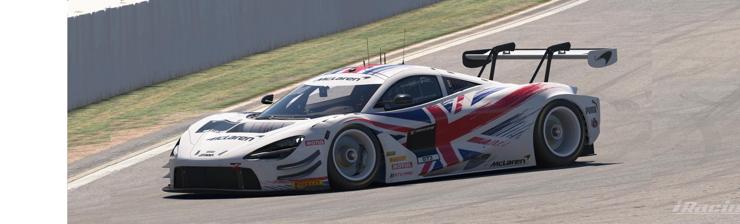 Preview of McLaren 720s GT3 EVO ....   NO NUMBER by Bernie Mobbs