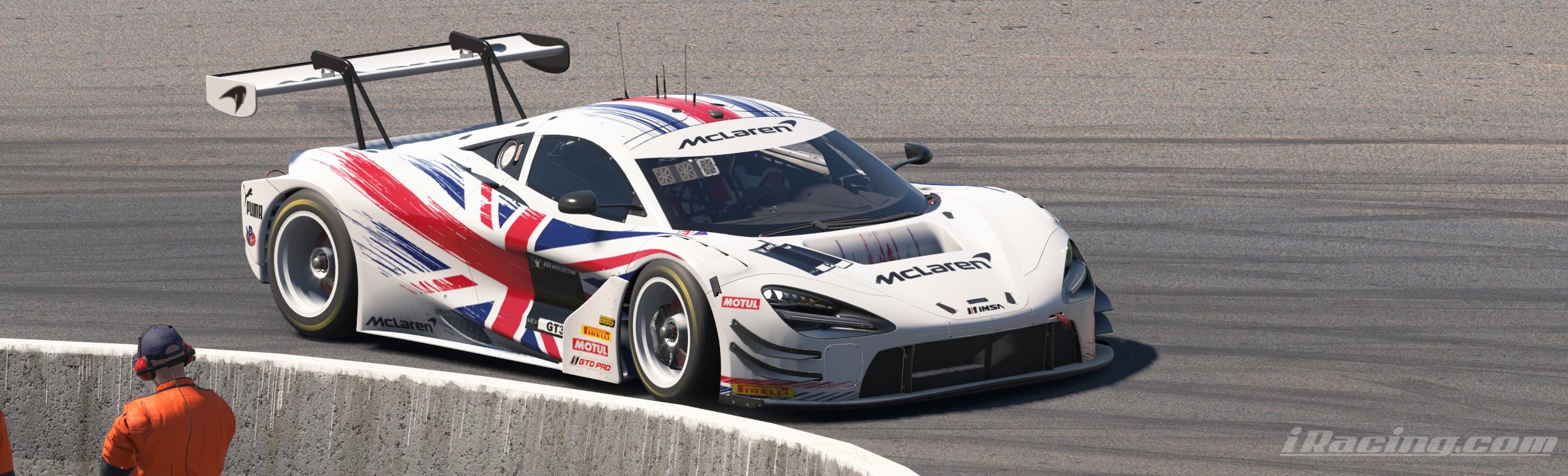Preview of McLaren 720s GT3 EVO ....   NO NUMBER by Bernie Mobbs
