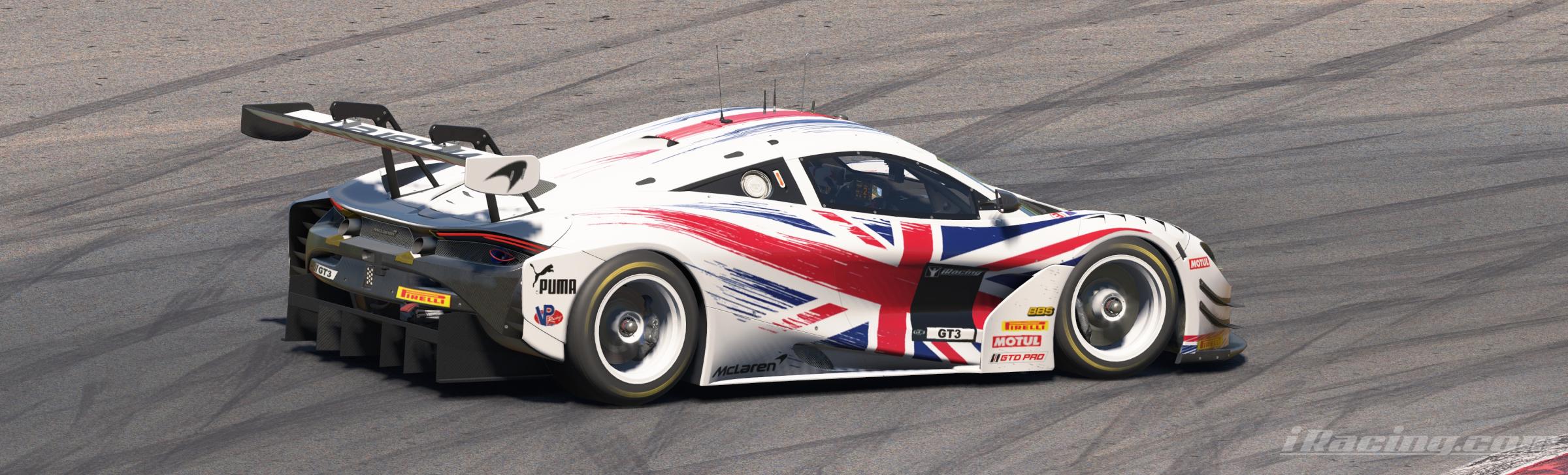 Preview of McLaren 720s GT3 EVO ....   NO NUMBER by Bernie Mobbs
