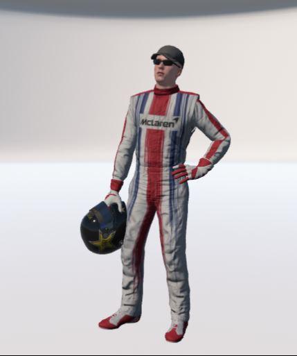 Preview of McLaren Drivers / Pit Crew Suit by Bernie Mobbs