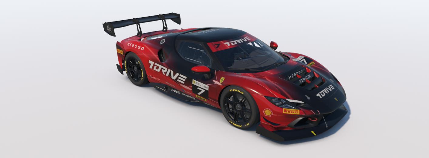Preview of Ferrari 296 Challenge - 7DRIVE by Artem Khorolsky