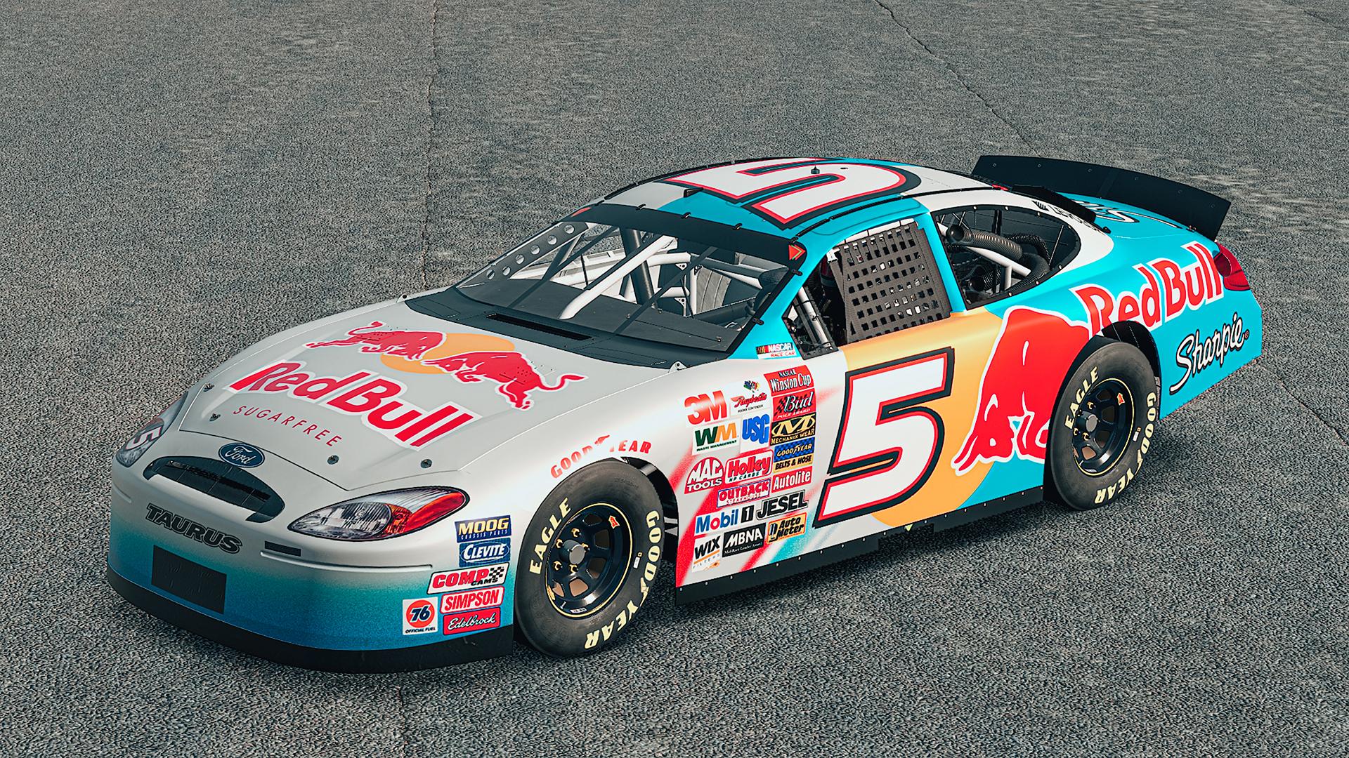 Preview of Kurt Busch 2003 Red Bull - Sharpie concept livery (no number) by Issam Er-Rabhi