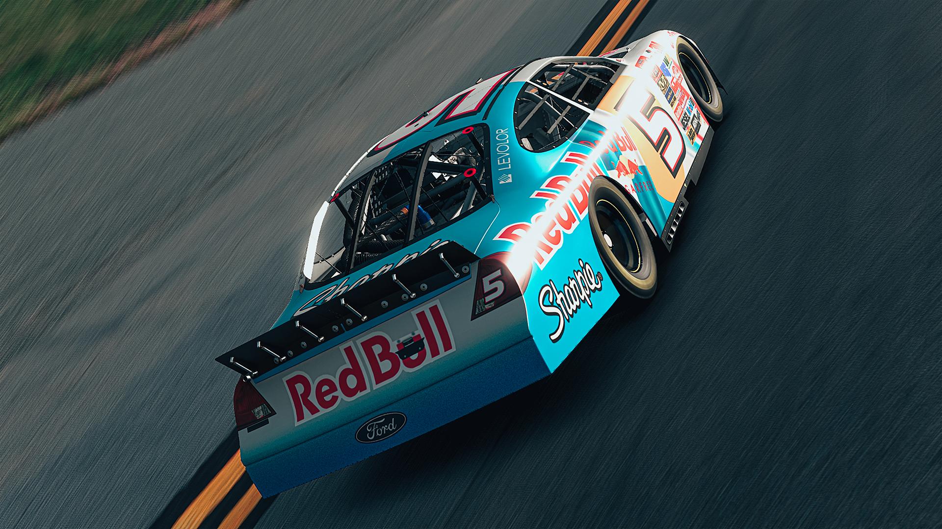 Preview of Kurt Busch 2003 Red Bull - Sharpie concept livery (no number) by Issam Er-Rabhi