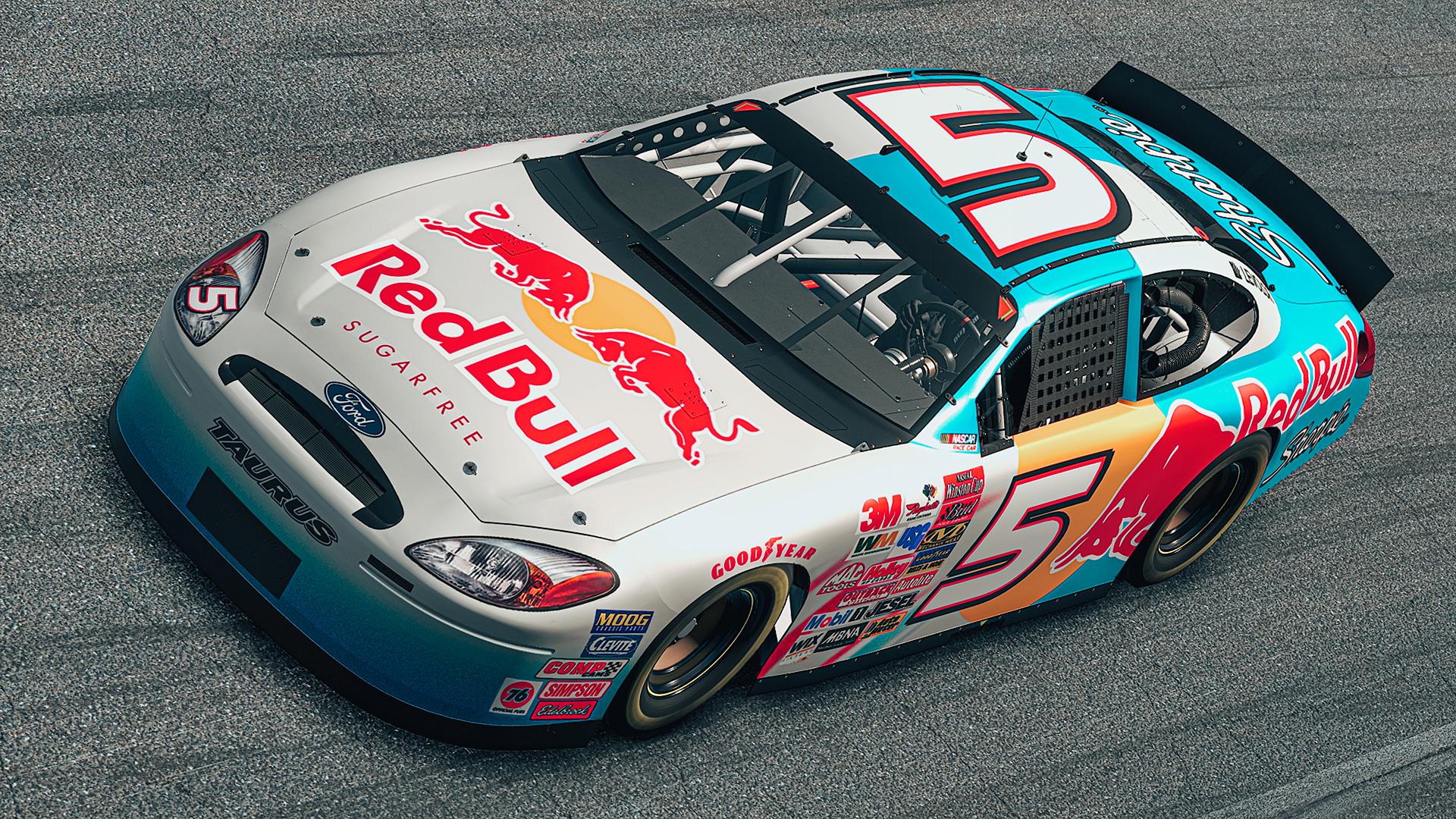 Preview of Kurt Busch 2003 Red Bull - Sharpie concept livery (no number) by Issam Er-Rabhi