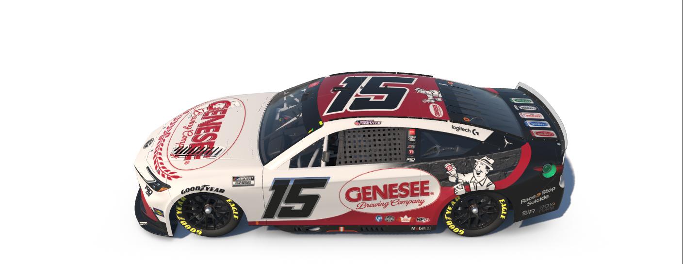 Preview of 2025 Jumpboost Racing League - Domenic Previte - 15 - Genesee Brewery by Eric Wolfe