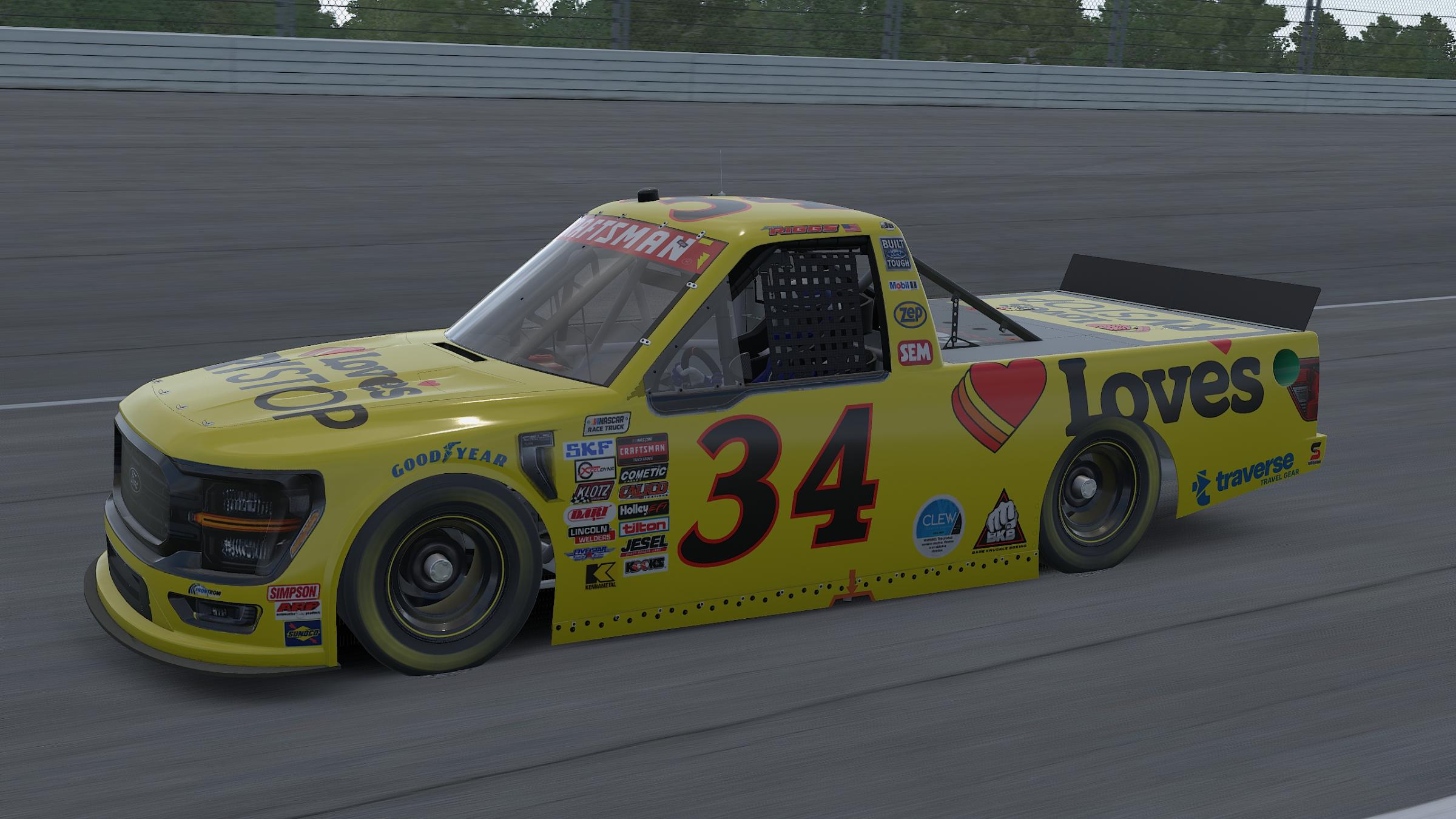 Preview of 2025 #34 Layne Riggs - Loves Ford by Ryan W.