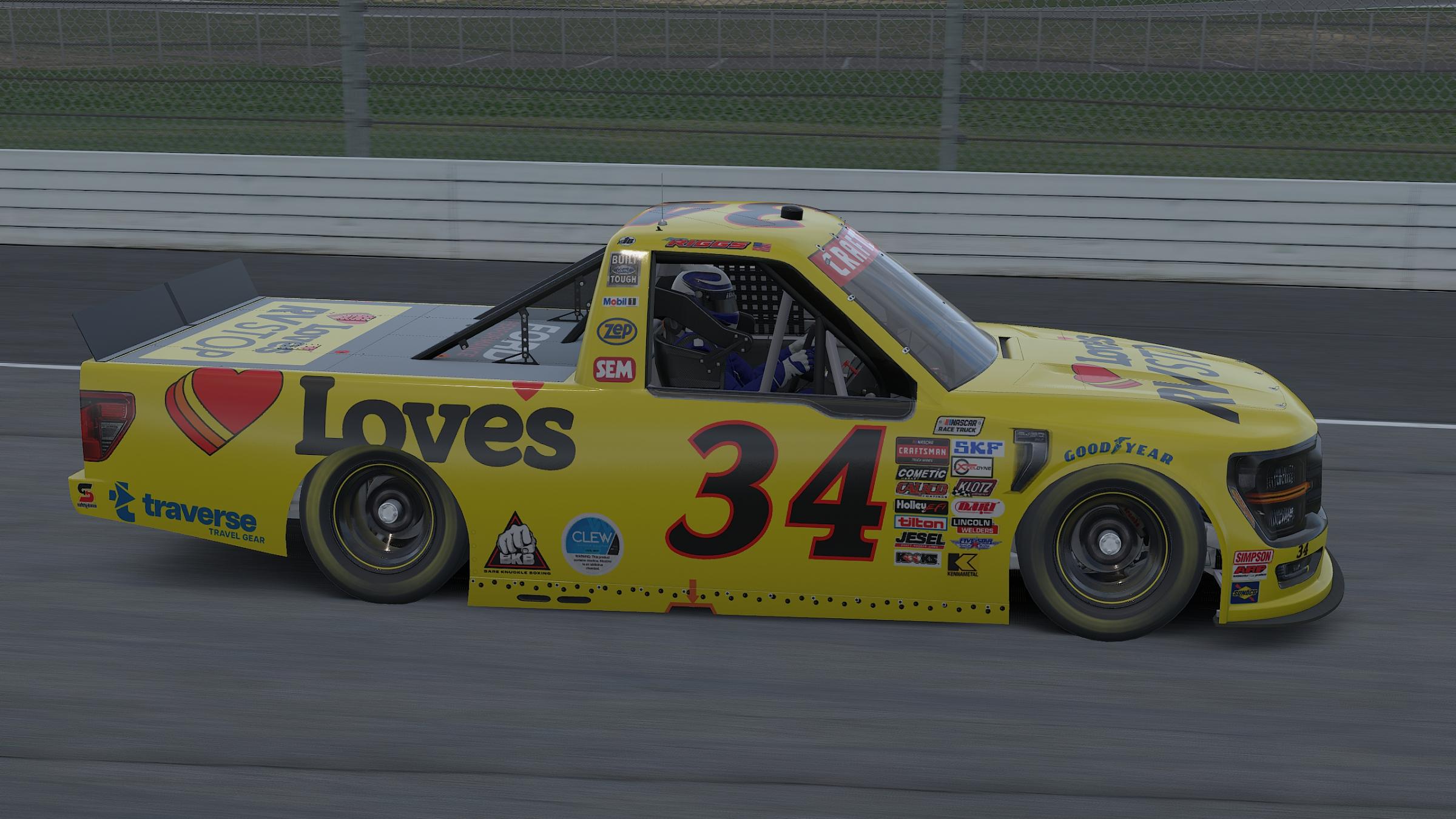 Preview of 2025 #34 Layne Riggs - Loves Ford by Ryan W.