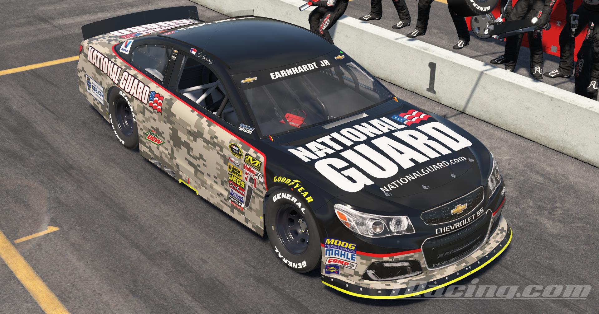 Preview of (NO NUMBER) 2014 Dale Earnhardt Jr National Guard Chevrolet  by Warren Kyle Keith