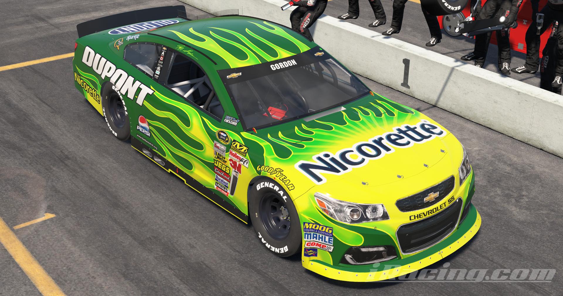Preview of (NO NUMBER) 2008 Jeff Gordon Nicorette Chevrolet by Warren Kyle Keith