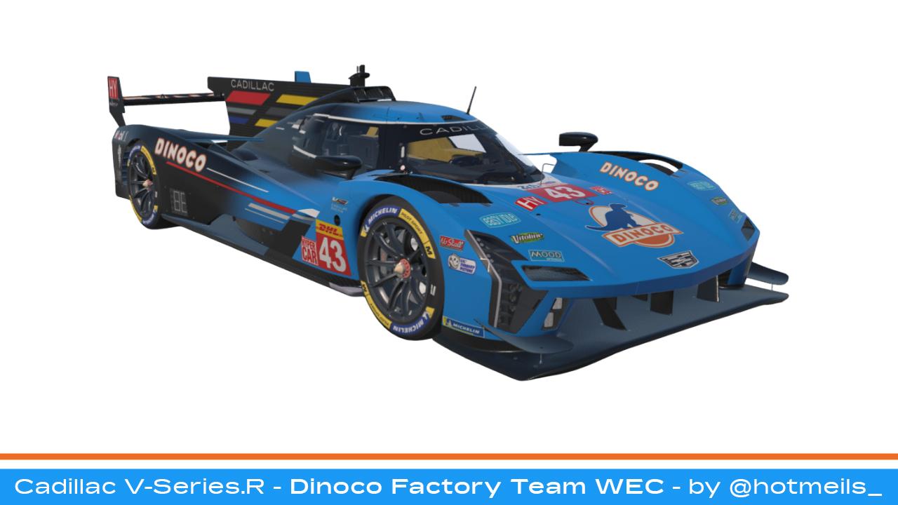 Preview of Dinoco Factory Team - WEC Spec by Josemi Moronta