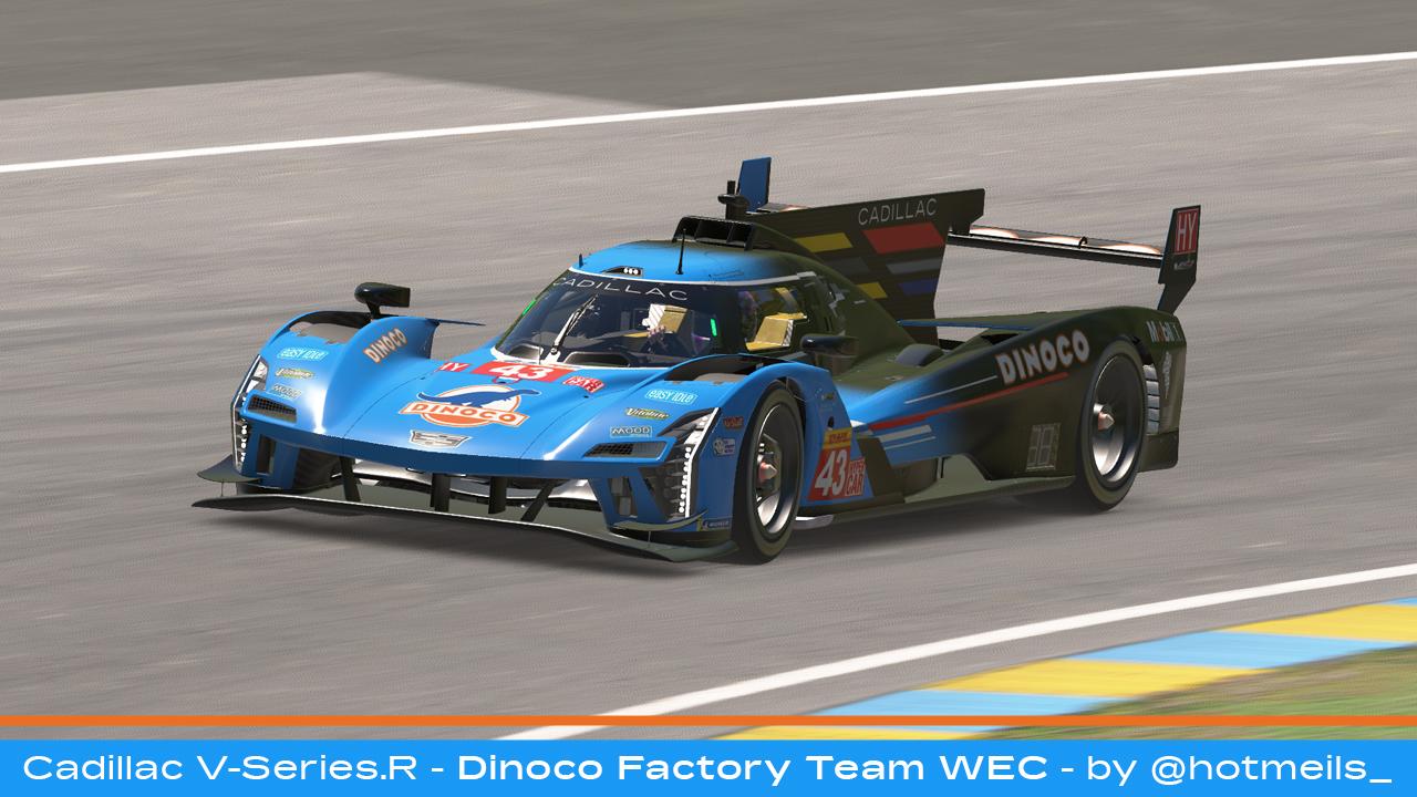 Preview of Dinoco Factory Team - WEC Spec by Josemi Moronta