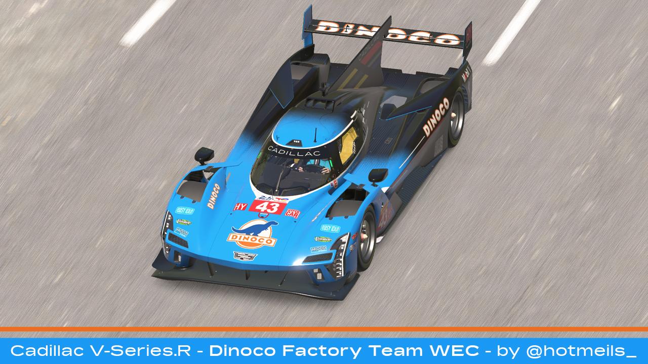 Preview of Dinoco Factory Team - WEC Spec by Josemi Moronta