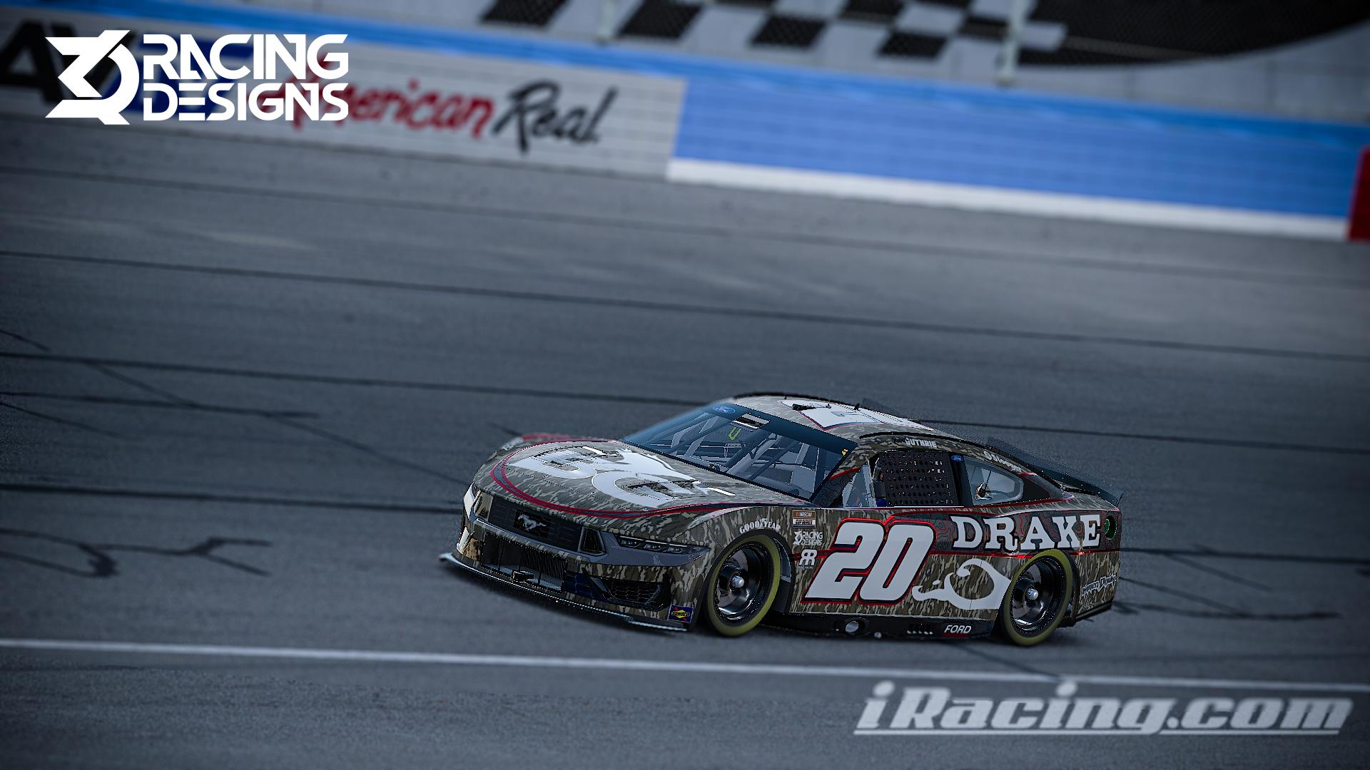 Preview of Robert Guthrie #20 Drake NextGen Ford Mustang by Johnathan Smith3