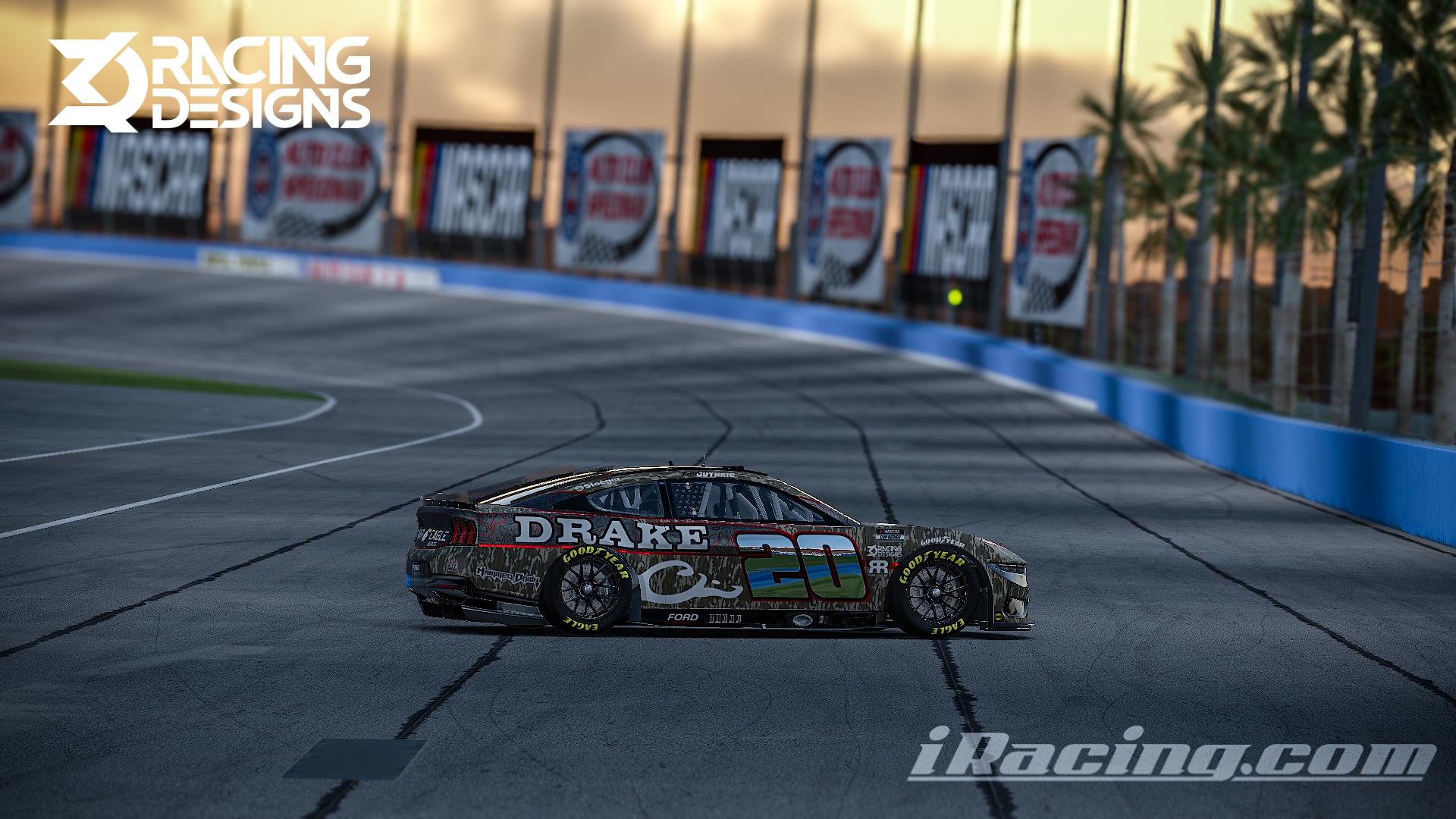 Preview of Robert Guthrie #20 Drake NextGen Ford Mustang - Chrome Number Edition by Johnathan Smith3