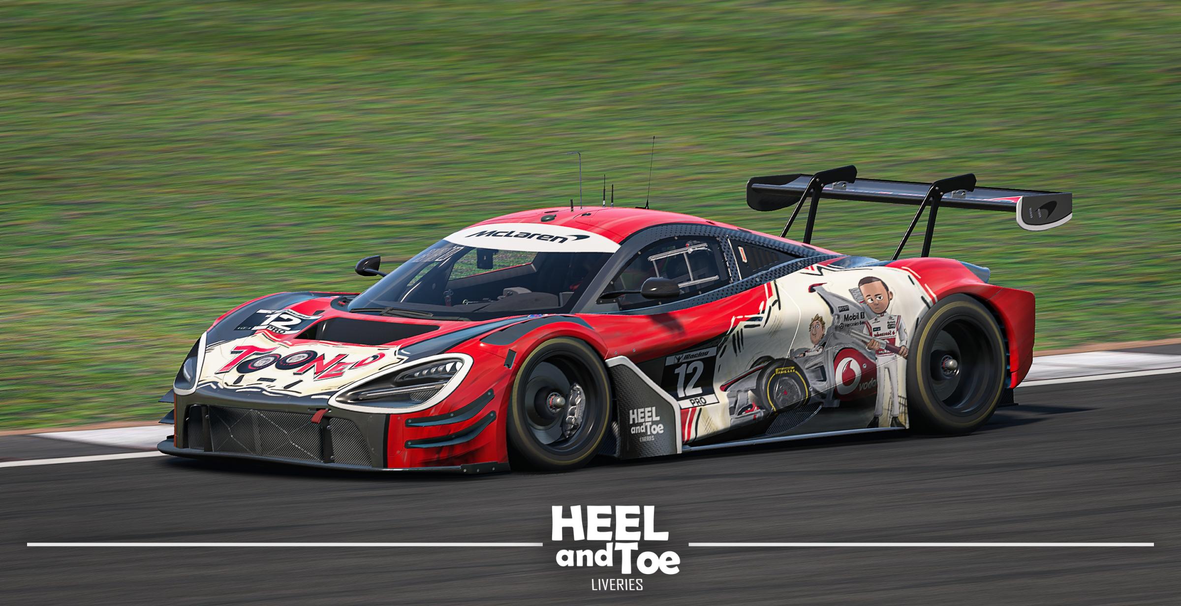 Preview of Tooned - McLaren 720s GT3 EVO by Jai L.