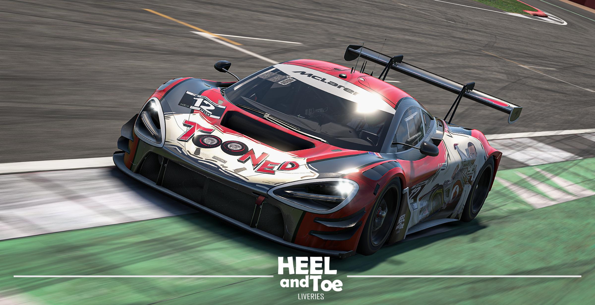 Preview of Tooned - McLaren 720s GT3 EVO by Jai L.