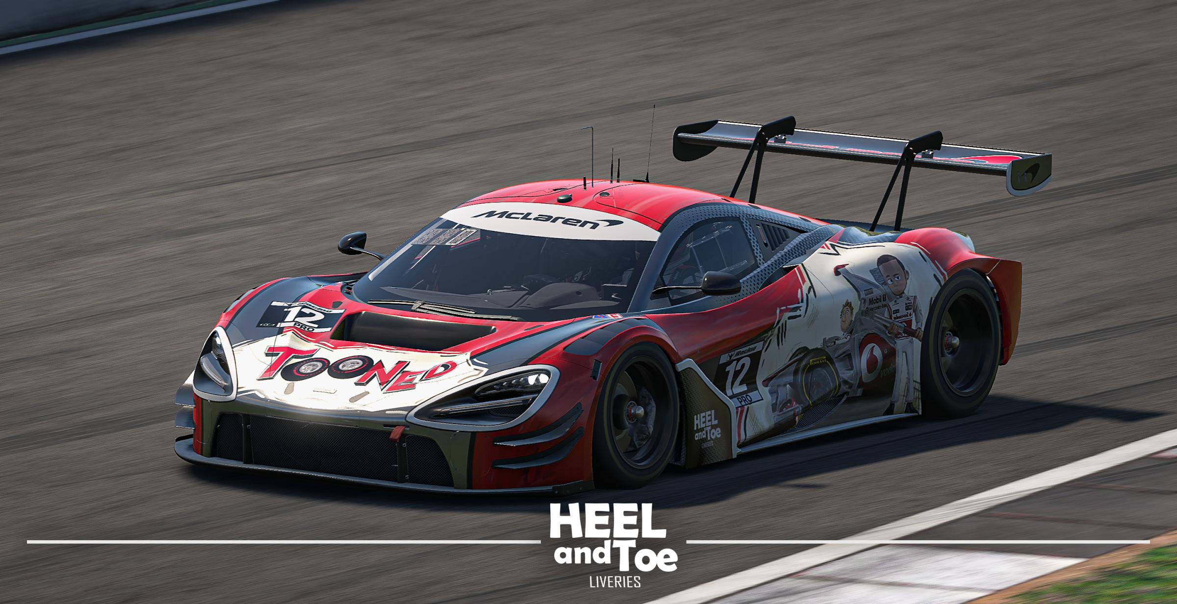 Preview of Tooned - McLaren 720s GT3 EVO by Jai L.