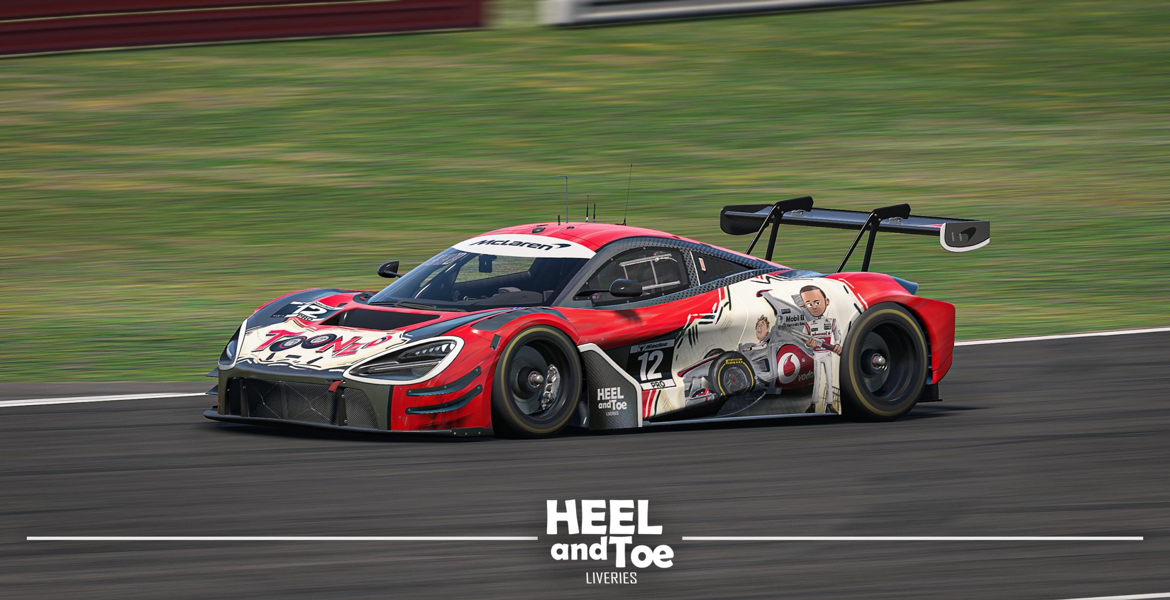 Preview of Tooned - McLaren 720s GT3 EVO by Jai L.