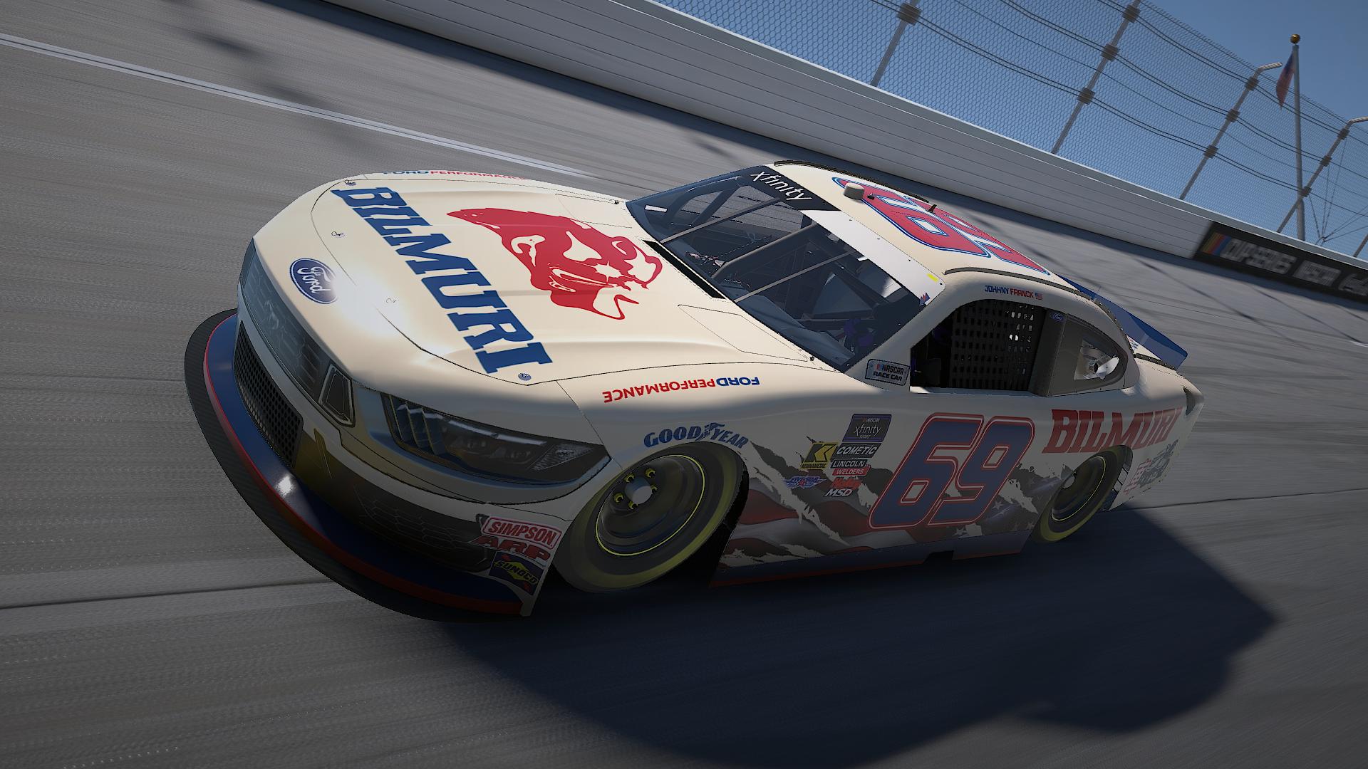 Preview of Bilmuri American Motor Sports (Custom Number) by Jay Purple