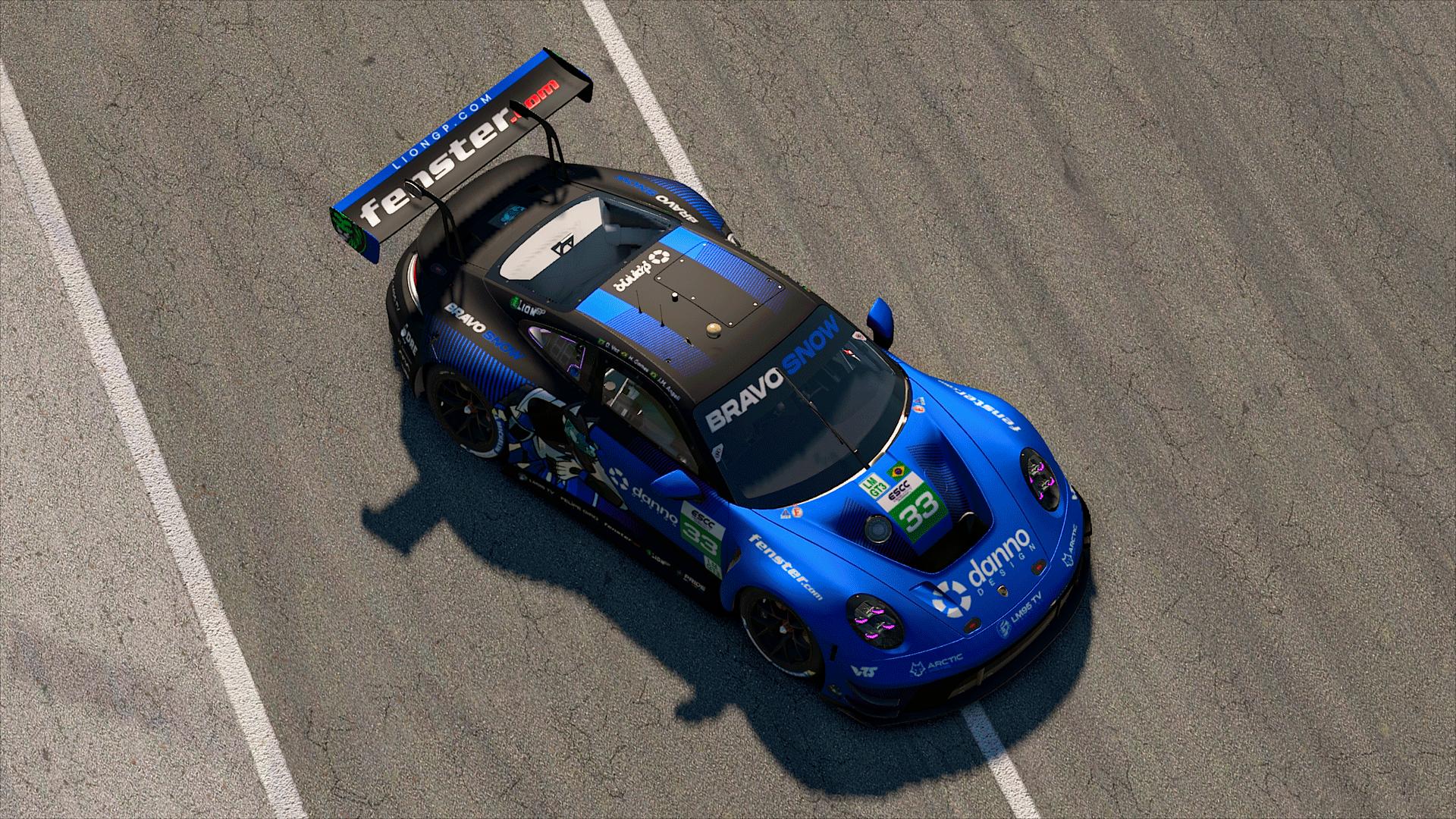 Preview of Bravo Snow | Porsche 992 GT3R by Danilo Vaz