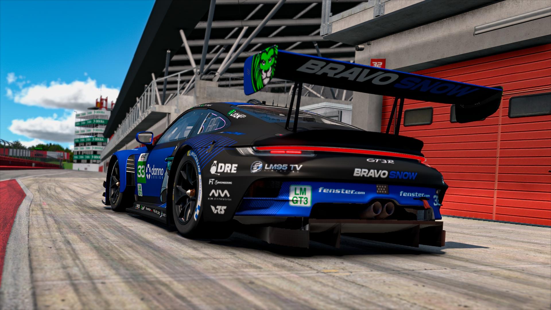 Preview of Bravo Snow | Porsche 992 GT3R by Danilo Vaz