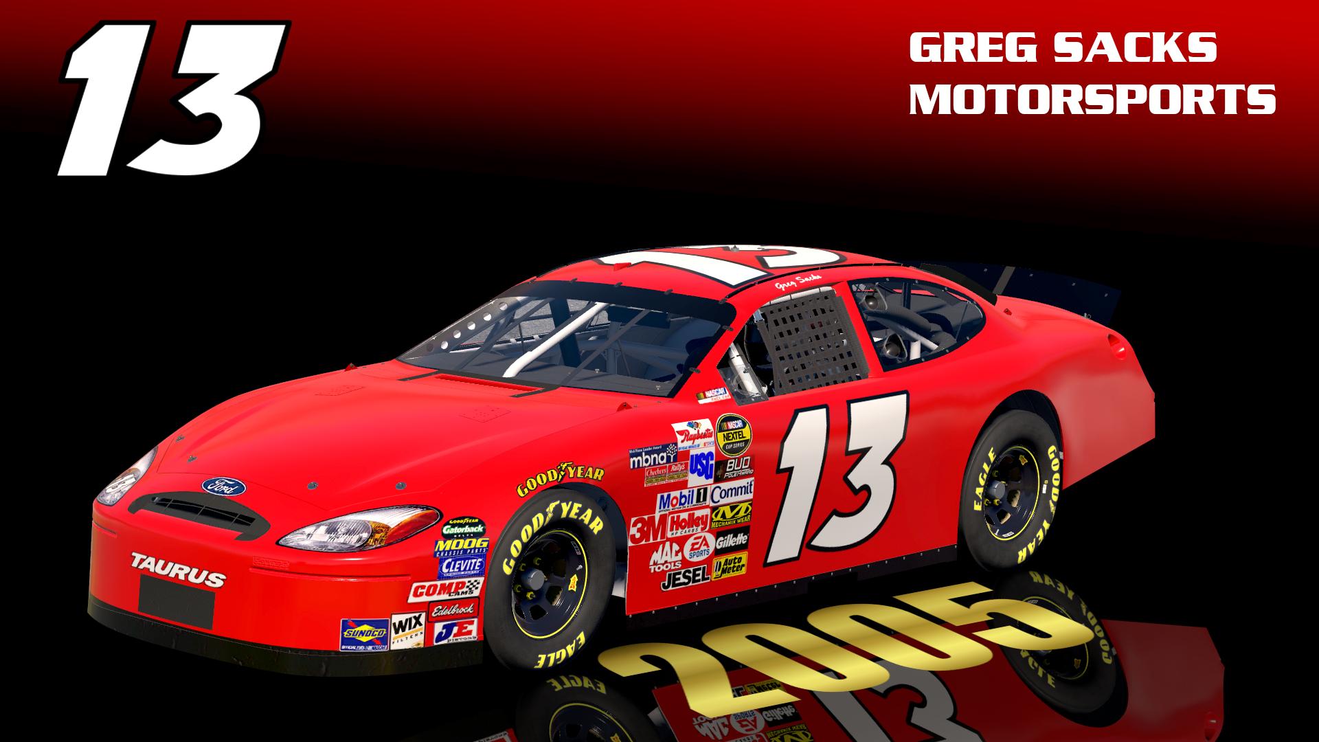 Preview of (SS) #13 Greg Sacks 2005 Unsponsored Red (Ford) by Christian Budd