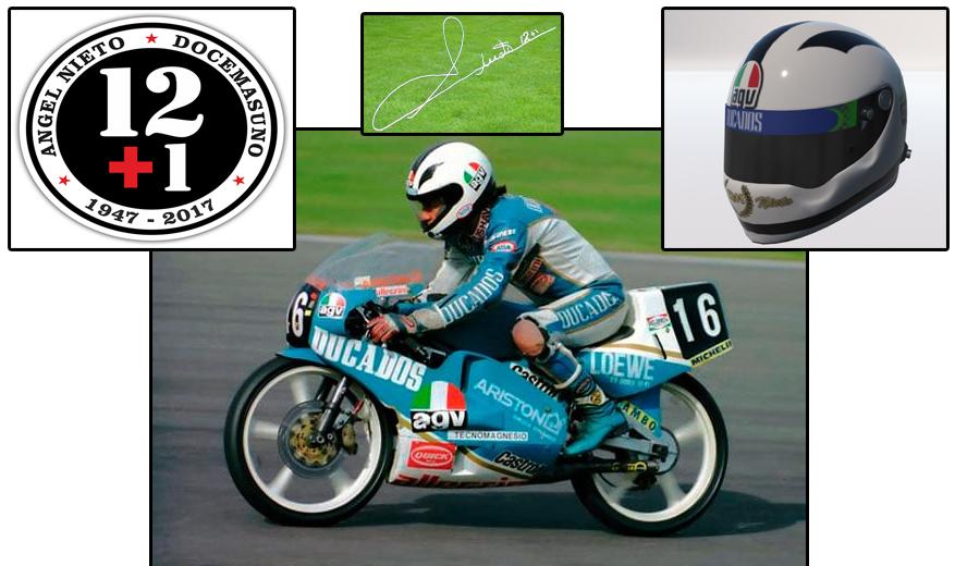 Preview of Casco Homenaje a Ángel Nieto (12+1 Campeón del Mundo) by Francisco M.