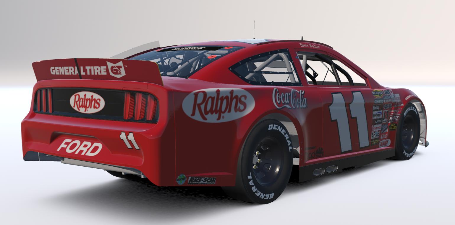 Preview of Brett Bodine 2000 Ralphs Arca Mustang w/numbers by Josh Bearden