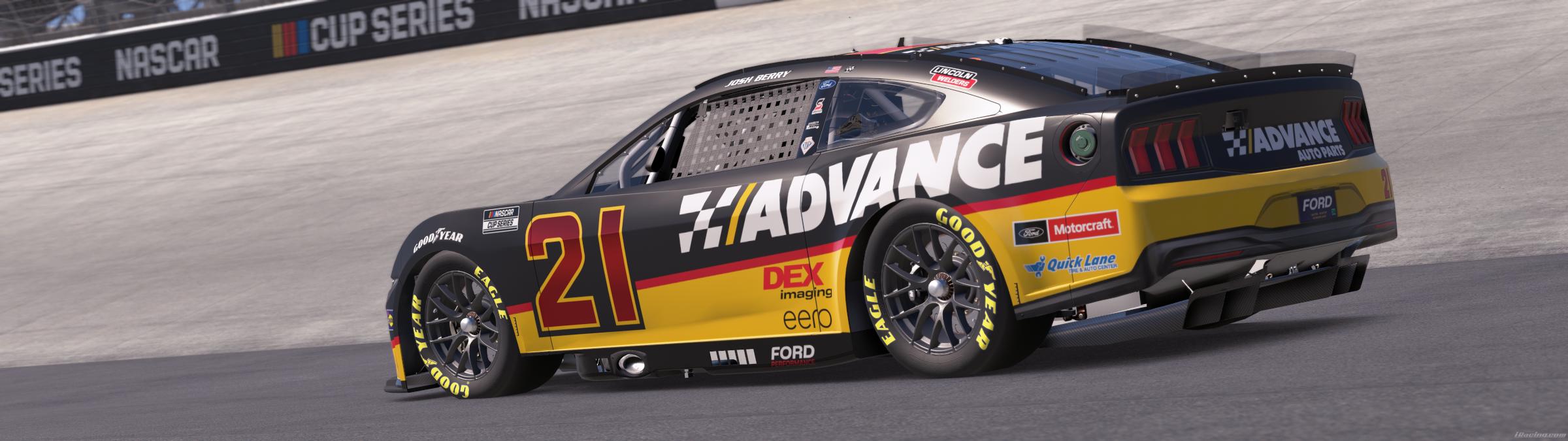 Preview of Josh Berry Wood Brothers Racing Advance Auto Parts by Mick J.